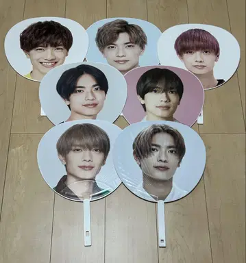 나니와단시 타카하시 쿄헤이 부채 7개 세트