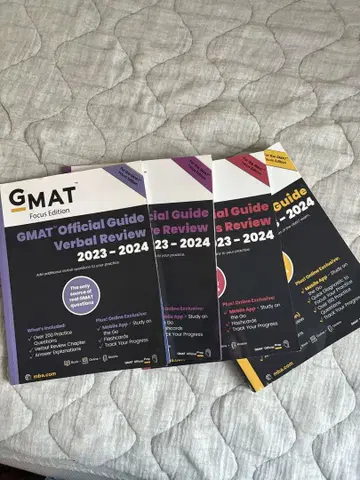 GMAT Official Guide 2023 - 2024 4권 세트