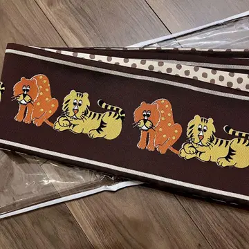 미사용 새상품 아델리아 레트로 니코 앤티크 반폭 오비