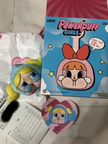 파워퍼프걸스 크라이베이비 POPMART 봉제 인형