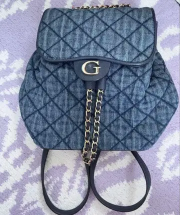 GUESS 데님 백팩