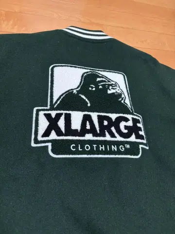 XLARGE 다크 그린 바시티 자켓 엑스라지