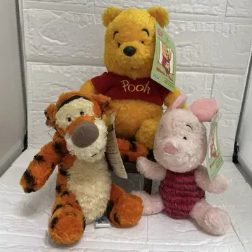 곰돌이 푸 티거 레트 2000년 봉제 인형 레트로