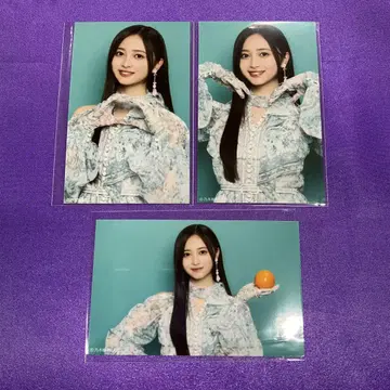 이노우에 나기 네이블 오렌지 미니 브로마이드 컴프