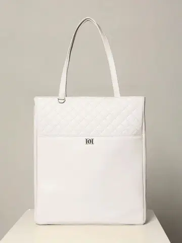 Darich DD 퀼팅 멀티 토트백 WHT