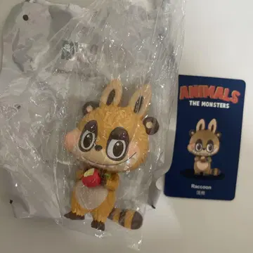 POPMART | LABUBU 동물 변신 아라이 Raccoon