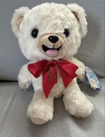 오늘 한정 가격! 미사용품 FaFa 화이트 곰 봉제 인형
