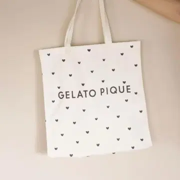 gelato pique 젤라또피케 올 패턴 취미 토트 하트 토트백