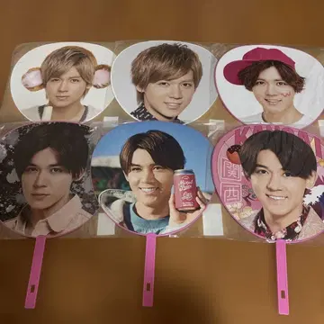 코타키 노조무 군 역대 부채 6점 세트