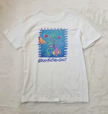90s GUAM 괌 네이티브 T셔츠 USA제 Hanes