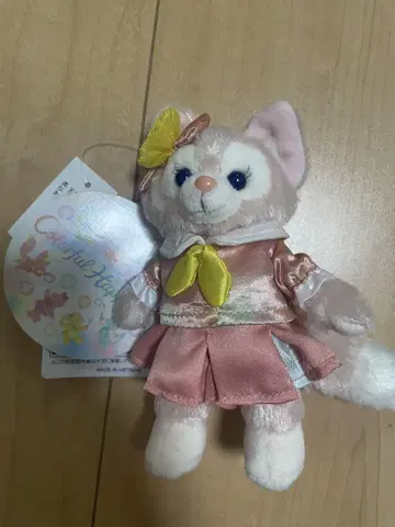 [ 새상품 ] 더피&프렌즈 20주년 컬러풀 해피니스 인형 배지 리나벨