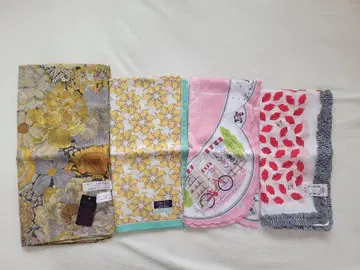 미사용 Lulu Guinness와 Liberty 손수건