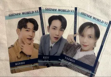 SHINee 랜덤 클리어 포토카드