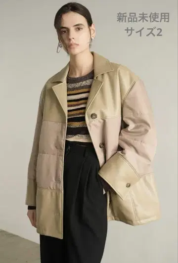 CLANE LEATHER SWITCHING OVER JACKET