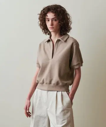 새상품급 Steven Alan 부클레 종이상자 스키퍼 넥