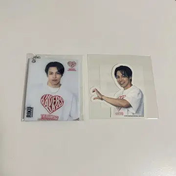 RIKU RAVERSDAY 오리지널 키링 하트 스티커
