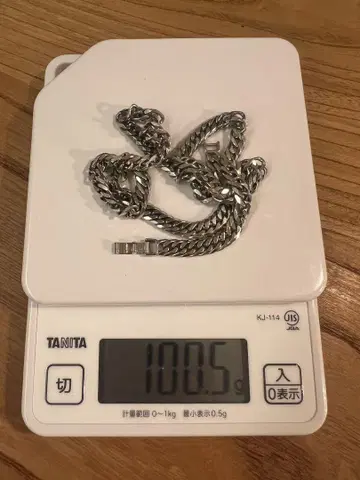 순 플라티나 목걸이 100g