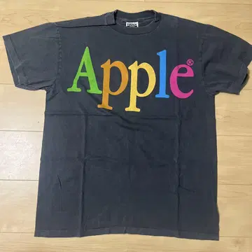 Apple 애플 RUMBA 기업 로고 T셔츠 L