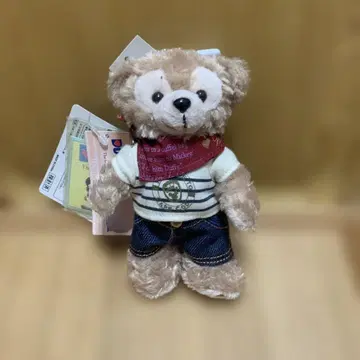 [중고품] 더피 스트랩 포함 봉제 인형 13cm