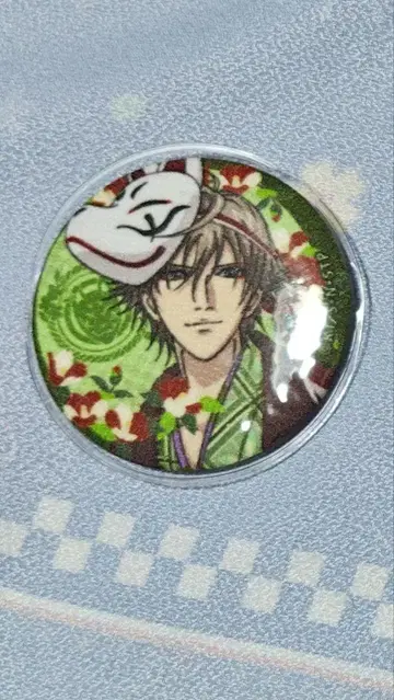 테니스의 왕자님 시로이시 쿠라노스케 캔뱃지 크레이프 원단