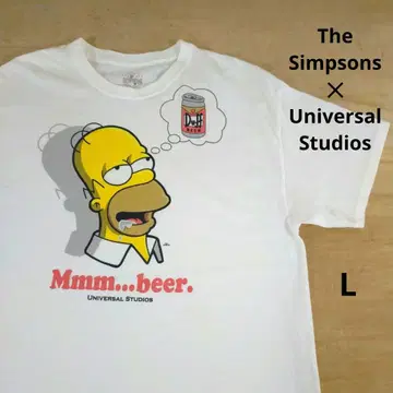 심슨 유니버셜 Homer Duff BEER 애니메이션 티셔츠