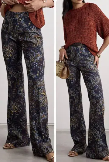 2024AW/ETRO/에트로 페이즐리 캐디 팬츠