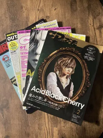 Acid Black Cherry 게재 잡지 5권 세트
