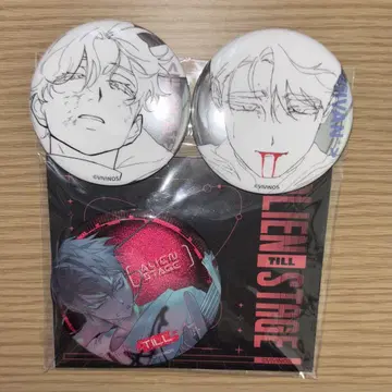 ALIEN STAGE 캔뱃지 티르 이반 루카