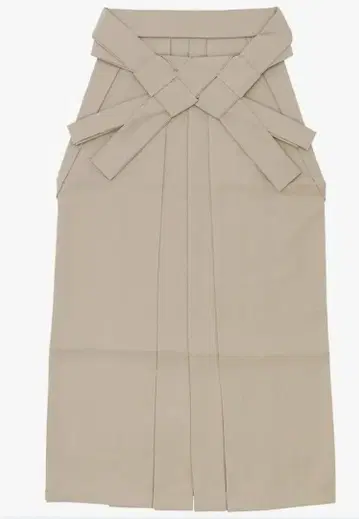 하카마 베이지 계열 무지 M 사이즈
