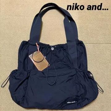 niko and - 나일론 토트백