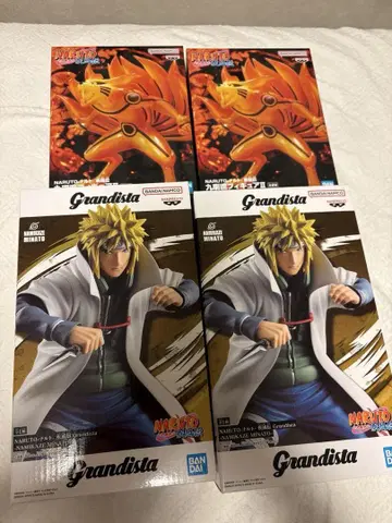 그란디스타 나미카제 미나토 쿠라마 피규어 세트 NARUTO 나루토