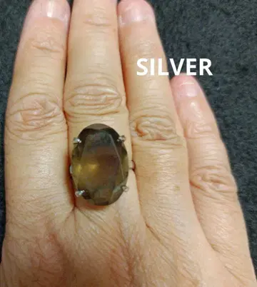 스모키 쿼츠? SILVER 반지
