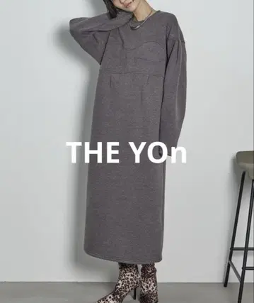THE YOn 코르셋 디자인 맨투맨 원피스