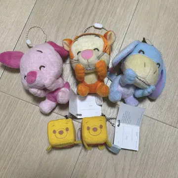 푸우 티거 이요르 피글렛 스트랩 세트