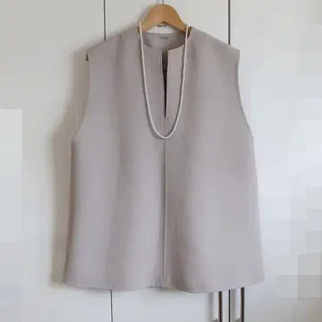 새상품급 미라 오웬 풀 베스트 베스트 베이지 size 1 멋짐