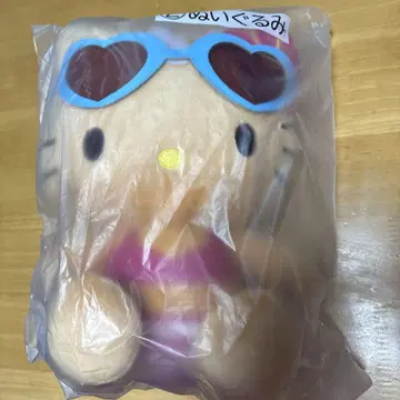 산리오 1번 복권 헬로키티 봉제 인형 미사용 새상품