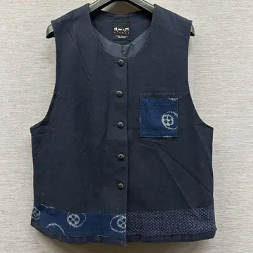 기우에몬 GIEMON 베스트 베스트 절개 네이비 나염 카스리 카스리