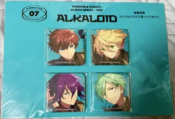 앙스타 ALKALOID TRIP 스퀘어 캔뱃지