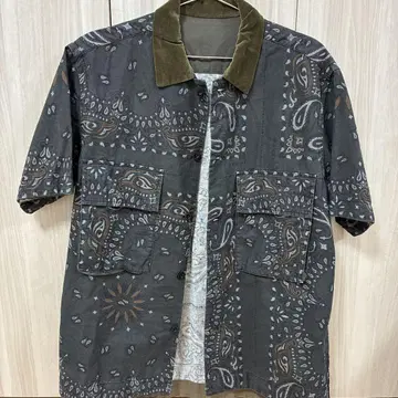 sacai 반다나 셔츠 3153 사이즈 2