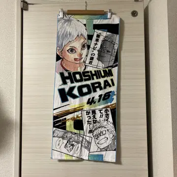 하이큐 호시우미 코라이 벌스데이 타월
