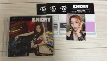 TWICE ENEMY 솔로반 사나 CD 시리얼 트레이딩 카드 개봉 완료