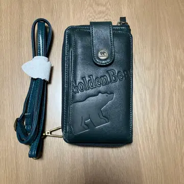 골든베어 이탈리아 가죽 스마트폰 숄더
