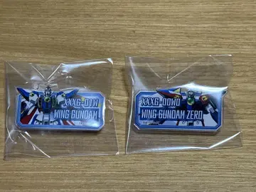 건담 W 30주년 기념 네임 배지 윙건담 윙건담 제로