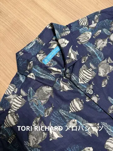 TORI RICHARD 트리리차드 알로하 셔츠 S 사이즈
