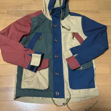 halham 마운틴 파카 클레이지 패턴 L 사이즈