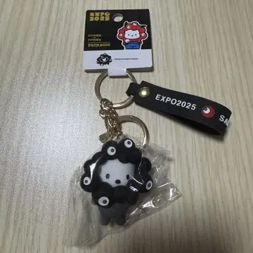 블랙 미야쿠미야쿠 산리오 키링 포차코