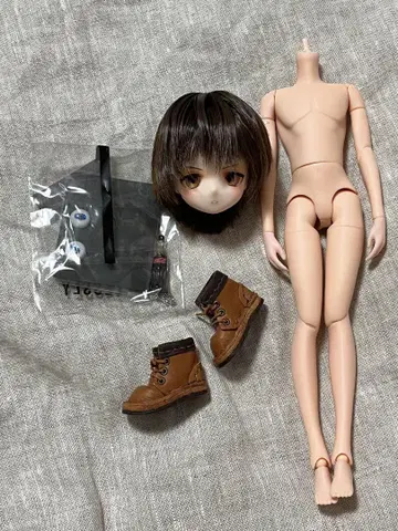 작가님 제작 인형 헤드 & 가발 & 아이 + 덤