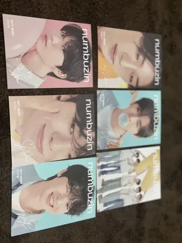 numbuzin 6장 세트 컬러 전개