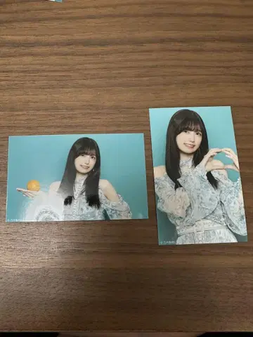 노기자카46 네이블 오렌지 미니 브로마이드 이오키 마오