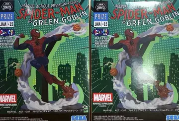 MARVEL 스파이더맨 그린 고블린 피규어 2개 세트